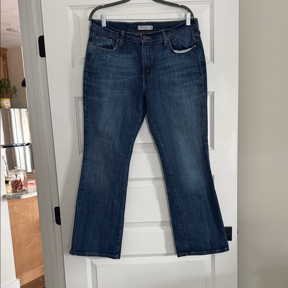 Levi's Dark Blue Flare Jeans